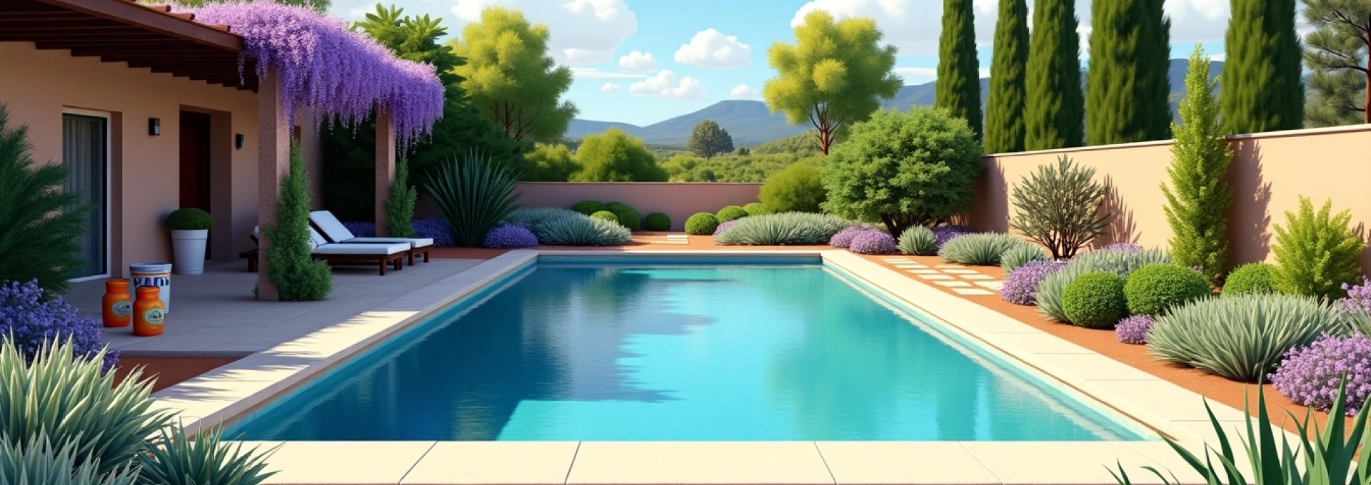 écosystème équilibré autour de votre piscine