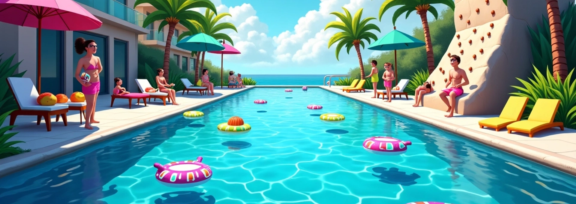 accessoires ludiques pour piscine